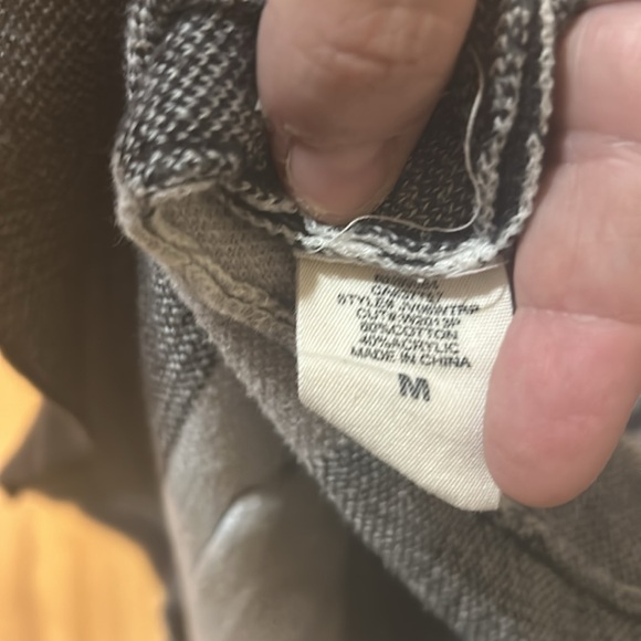 Vintage Sz M  Billabong, Boho, long cardigan sweater, 2 large front pockets. - Picture 4 of 6